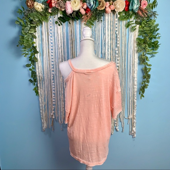 NWT Free People We The Free Alex Tee Rosemoon XS - Picture 4 of 6